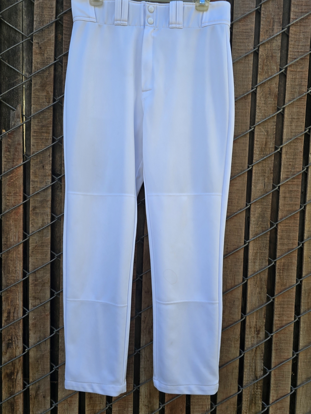 Easton Men's White Athletic Baseball Pants Size L